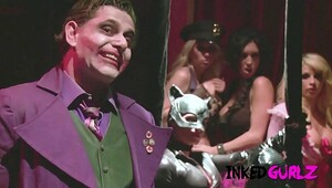 Inked Gurlz - Gotham City Annual Orgy At The Strip Club