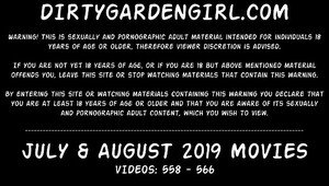 Dirtygardengirl fisting prolapse giant toys extreme - july & august 2019