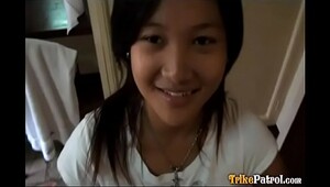 Very Asian Super Cute and innocent looking Pinay babe sucks and fucks like a pro ft. Irish
