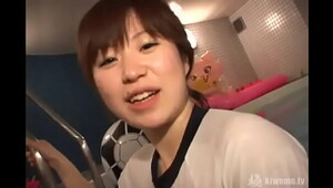 Raw vaginal cum shot! A 19-year-old female college student who is interested in shame training SEX! ① Hentai masturbation!