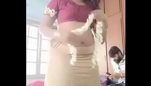 Swathi naidu latest videos while shooting dress change part -6