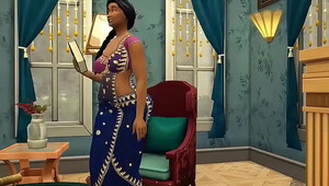 Busty Aunty Shweta in a Saree - Vol 1 Part 1